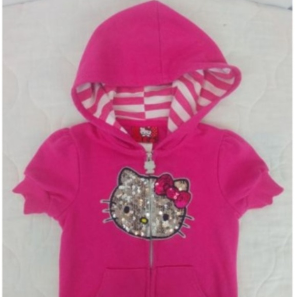 Hello Kitty Other - Hello Kitty Toddler Sz 3T Sequin Pink Short Sleeve
